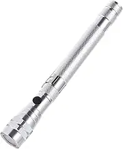 Gatuida Telescoping Magnetic Pickup Tool with LED Light Flexible Extensible Flashlight for Easy Retrieval of Nuts Bolts and Tools Hard to Reach Areas Men