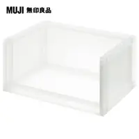 在飛比找PChome24h購物優惠-【MUJI 無印良品】PP收納架/深型/9A