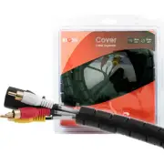 20Mm Cable Cover Doss - 1.83Mt Short Binding Wrap - Black