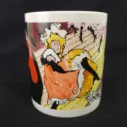 NEW Chaleur D. Burrows Mug Henri de Toulouse-Lautrec Jane Avril Moulin Rouge