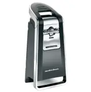 Can Opener Electric Automatic Stainless Steel Kitchen Smooth Edge Tool Lever New