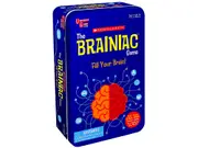University Games Scholastic The Brainiac Card Game in Tin (UNI001498)