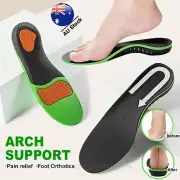 Heavy Duty High Arch Support Orthotic Insoles for Plantar Fasciitis Less Pain