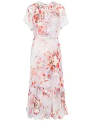 [Zimmermann] Zimmermann-Abito Midi Crush Flutter-Donna 0