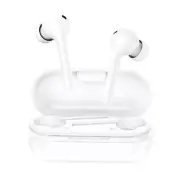 Waterproof True Wireless Bluetooth Earbuds White Headphones Sport Headset Mic