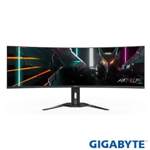 【GIGABYTE 技嘉】AORUS CO49DQ QD-OLED 電競曲面螢幕