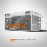 VoltX 24V 100Ah LiFePO4 Lithium Iron Battery BMS Camping Power Solar Boat