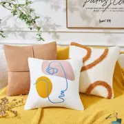 INS Style Pillowcover Embroidered Cushion Cover Throw Pillowcase Sofa/Bed