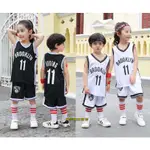 原創 熱銷 歐文 兒童籃球衣 兒童球服 籃網隊 童裝球衣 11號 兒童 歐文球服IRVING 籃球服  比賽服