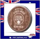 Viking Revolution - Beard Balm - Argan & Jojoba Oils - Styles, Strengthens & Sof