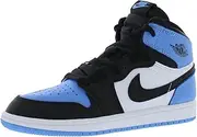 [Nike] Air Jordan 1 Retro High OG UNC Toe 2023 PS University Blue/Black/White Preschool Little Kid, 3 Little Kid