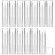 50 Pcs Lip Balm Tube Travel Lipstick Containers Empty with Gloss