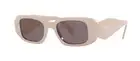 PRADA PR 17WS Powder/Purple Brown (VYJ-6X1) Sunglasses