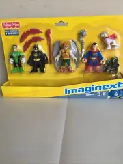 Imaginext DC Super Friends 2012 Green Lantern Hawkman Krypto Superman Batman NIB