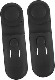 Kisangel Guitar Strap Lock Guitar Strap Button Falling Lock Secure Locking Fit for Electric Bass
