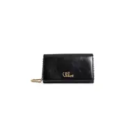 [CHLOÉ] Iconic Flap Wallet on Chain Mini Bag Black