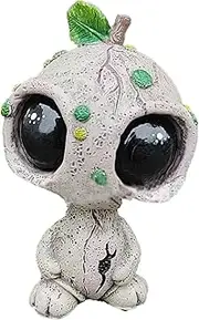 Alien Figurine - Realistic Yard Sculpture Funny Novelty | Home Art Decor, Indoor Desktop Ornament, Bedroom Car Decoration