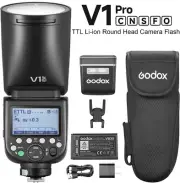 Godox V1 Pro TTL HSS Round Head Camera Flash Speedlite for Canon Nikon Sony Fuji