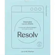 Resolv Dissolvable Laundry Sheets Fresh Ocean 30 pack