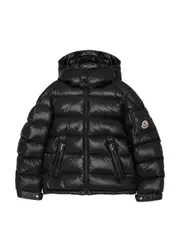 Moncler Kids Maya Quilted Shell Jacket (8-10 Years) - Black 10 years