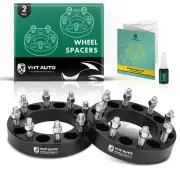2x 1.5" 8x170 to 8x170mm Wheel Spacer for Chevrolet K2500 GMC M14x2 Studs 125mm