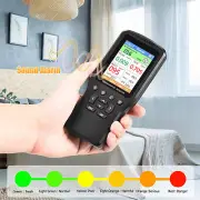 Air Quality Monitor CO2 Formaldehyde HCHO TVOC Detector PM1 PM2.5 PM10