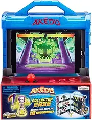 Akedo Ultimate Arcade Warriors Collector Case Mini Battling Action Figures Ready, Fight, Split Strike, Multicolor, 14241
