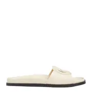 Women's Interlocking G slide sandal 36,37.5,37,38.5,38,39.5,39,40 ivory