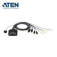 在飛比找樂天市場購物網優惠-【預購】ATEN CS22DP 2埠USB DisplayP