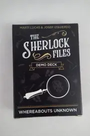 THE SHERLOCK FILES Demo Deck Whereabouts Unknown Indie Boards & Cards