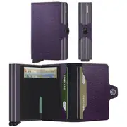 Secrid Twinwallet Compact RFID Wallet - Crisple Purple