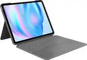 Logitech Combo Touch iPad Air 13-inch (M2 & M3)(2024 & 2025) Keyboard Case - Detachable Backlit Keyboard with Kickstand, Comfortable Typing, Multi-use Mode