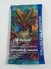 Commander Legends Battle for Baldur's Gate Collector Booster Pack Booster Pack!