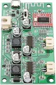 Power Amplifier Board Powered Amplifier Dual Channel Stereo 2x6W Charge Management Small Heat for Small Speakers