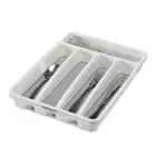 Madesmart Mini 5 Compartment Cutlery Tray Home/Kitchen Organiser 32x23cm WHT