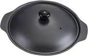AUTSUPPL Cast Iron Casserole Stew Pot Non-stick Iron Casserole Dish Lid Household Cookware
