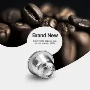 Nespresso Refillable Capsules Steel Reusable EcoFriendly Coffee Pods γф χё ча :∫