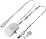 PIR Motion Sensor Switch,LED Strip Automatic Switch Detector High and Stable Sensitivity, Used on The Motion-Activated Lighting, LED Strips Security System, Automatic Sensory Device (White)