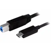 [AT-USB31CM30BM-1] USB 3.1 Type C Male to USB 3.0 Type B Male Cable 1m