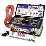 WELDCLASS PLATINUM Oxy/LPG Kit w/ Flashback Arrestors 4-OXLPK