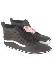 VANS Sk8-Hi MTE Rain Drum Leather Brown, Mens Size 9 / Womens 10.5 | VN0A33TXUQC