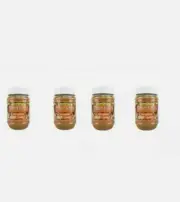 4 PACK Trader Joe’s Peanut Butter Creamy Salted & Sealed Unblanched 14 oz Each