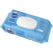 Curash Simply Water Baby Wipes 80 Pack- Ideal for Newborns - PH Balanced - Thick and Soft Design - Soap Alcohol Paraben & Irritant Free - Wet Wipes - Baby Essentials