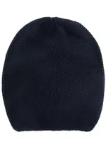 Inverni Waffle-knit Cashmere Beanie - Navy - One Size ONE SIZE