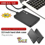 USB3.0/2.0 SATA 2.5" HardDrive External Enclosure HardDisk Box HDD SSD Case Nice