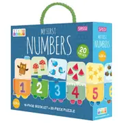 Sassi - My First Numbers Puzzle & Book Set - 1 metre