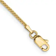 10k Yellow Gold 1mm Box Chain