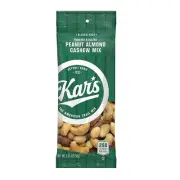 Peanut Almond Cashew Mixed Nuts, 1.75 Oz Individual Snack Packs - Bulk Pack of 7