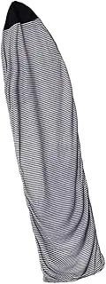 yuksok .6ft 7ft / 183cm 200cm 230cm Surfboard Socks Cover Surf Board Storage Bag Case Surfing Replacement, Black and White, 230cm/7ft