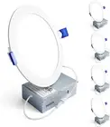 4 Pack 6 Inch LED Recessed Light, Dimmable, 5000K Daylight, 1050LM High Brightne